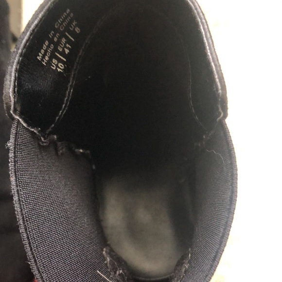 Call it spring black booties size  10 - Picture 9 of 9